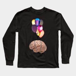 brain lift release your mind mental health Long Sleeve T-Shirt